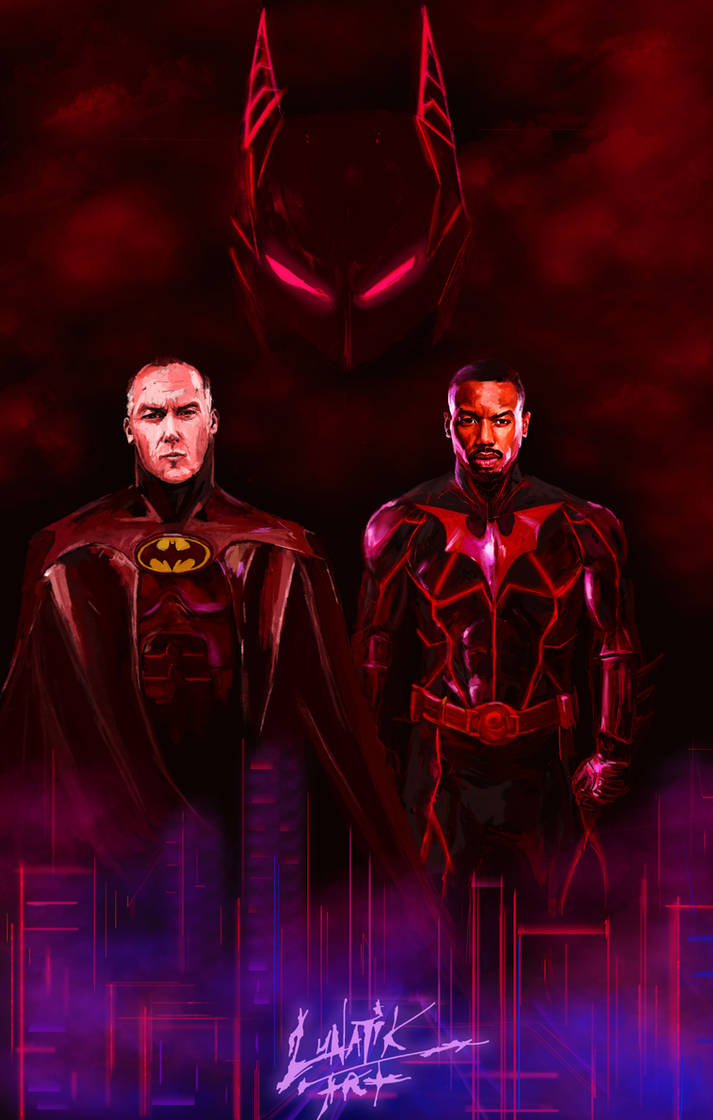 Batman Beyond Abstract Batman Beyond Concept Art poster by artoflunatik on DeviantArt
