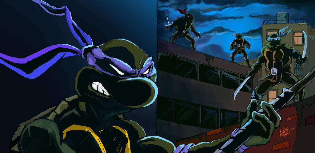 TMNT 1987 Intro Recreation by artoflunatik on DeviantArt