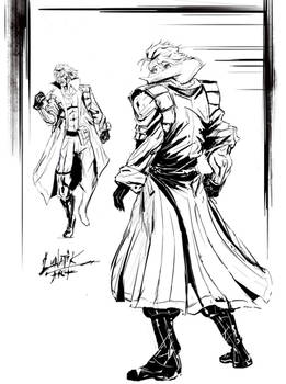 Liquid Snake Sketches