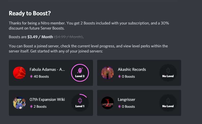 Discord server boosting (7) by DuyHuynh on DeviantArt