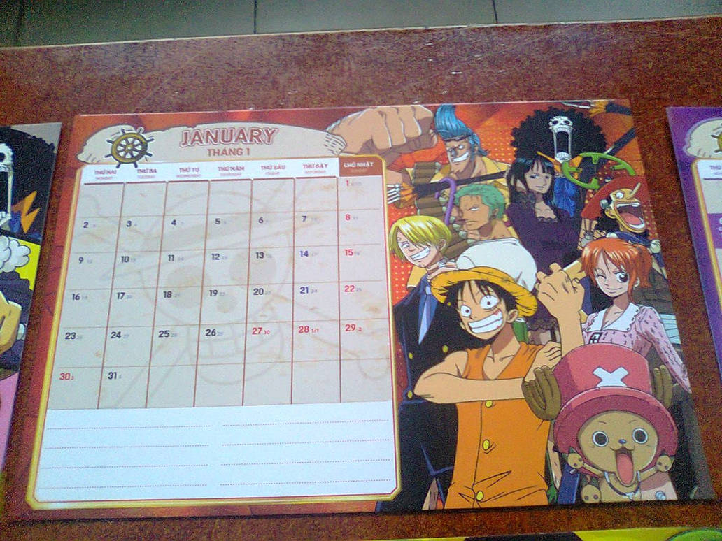 One Piece 2017 Calendar January by DuyHuynh on DeviantArt One Piece 2017 Calendar January by DuyHuynh on DeviantArt