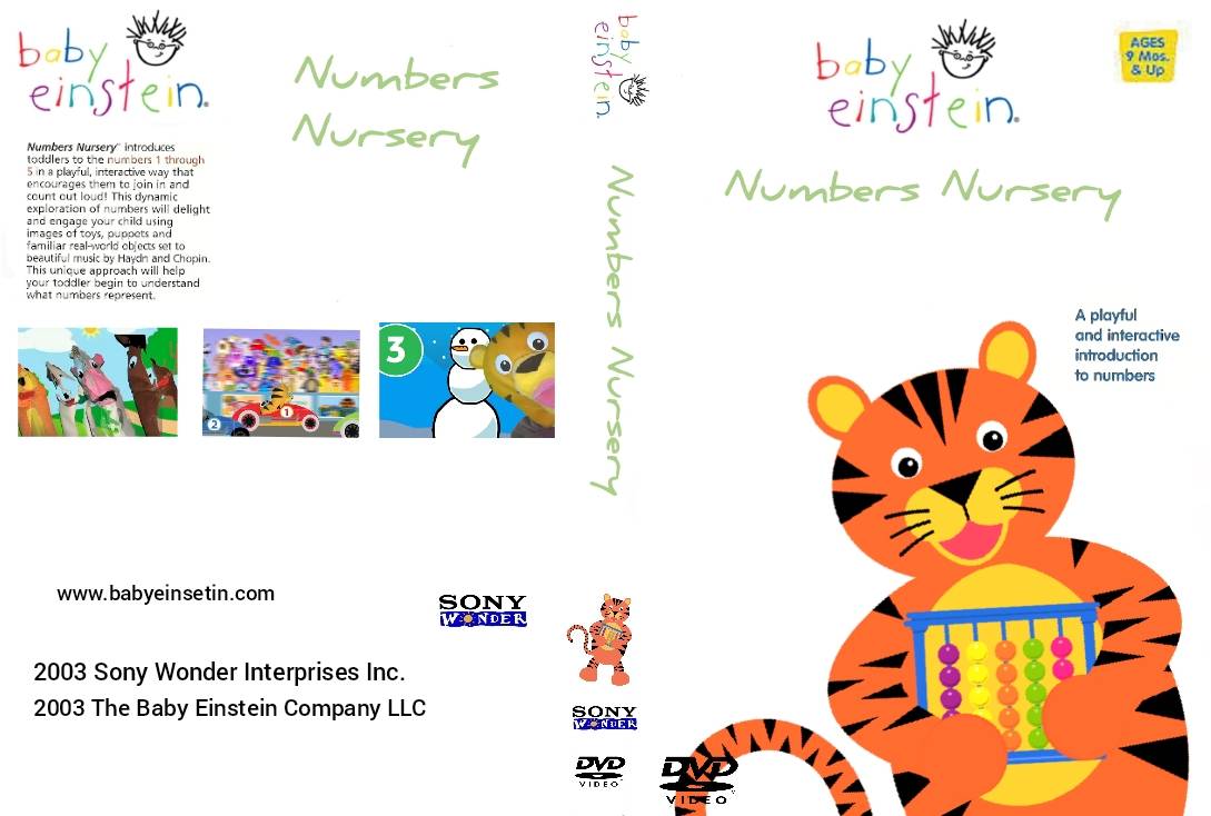 Numbers Fun Dvd Numbers Nursery 2003 DVD (Sony Wonder) by babyeinsteinnickjrfa on ...
