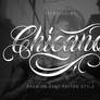 Chicano Font | Tattoo Style