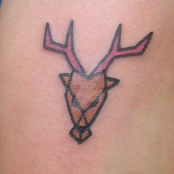 Fun little Deer Tattoo