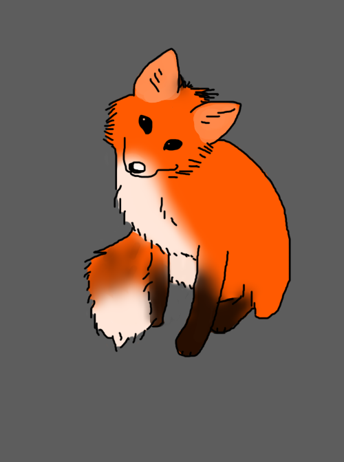 Just a Little Fox Sketch.