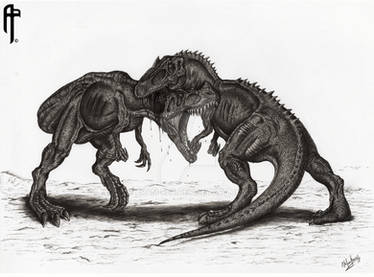 Juvenile Allosaurus vs Ceratosaurs