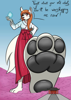 The New Goddess has arrived ! (barepaw version)