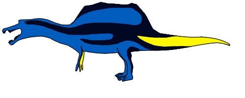 The ArchoTek - Spinosaurus - Blue Tang