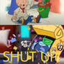Steer'd wrong yells shut up at caillou