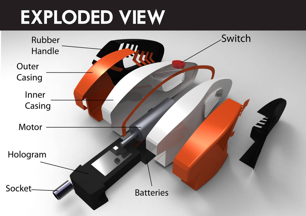 Exploded View by TanWeiMing on DeviantArt