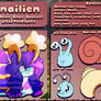 Snailien Species Ref (Read Description)