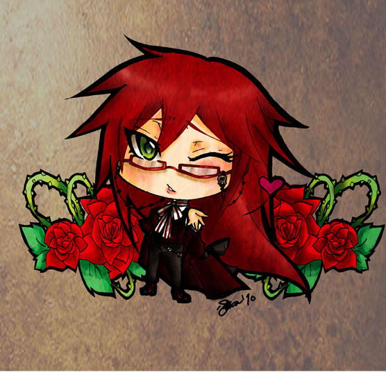 :: Chibi Grell :: by RedGrellyBean