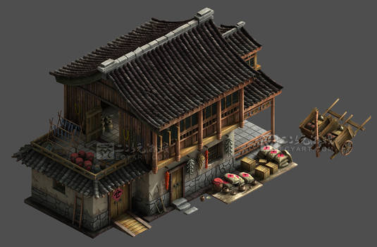 An ancient chinese depot