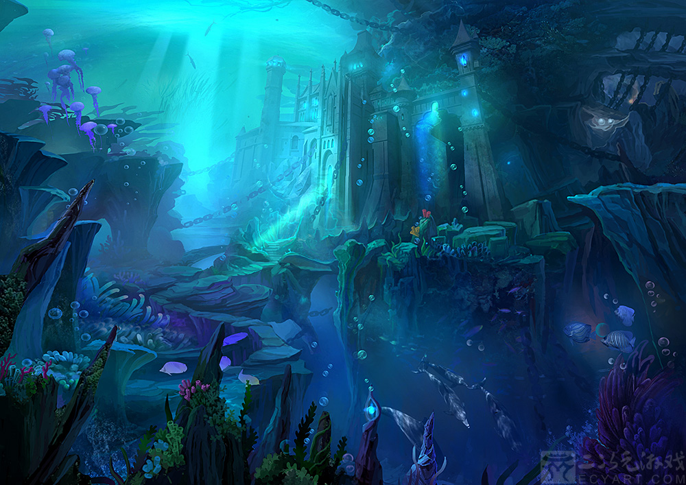 Background:undersea city