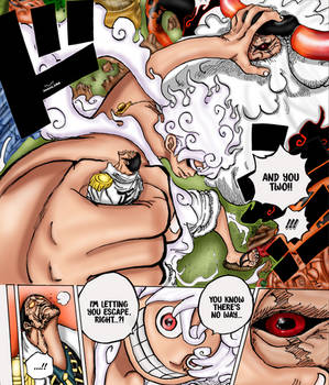 my coloring ~ Luffy ~ Kizaru ~ Saturn ~ One Piece 
