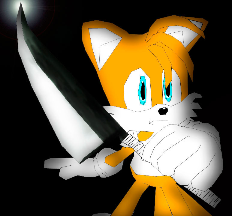 Tails With Zangetsu.