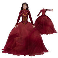 Fantasy ballgown--REVISED