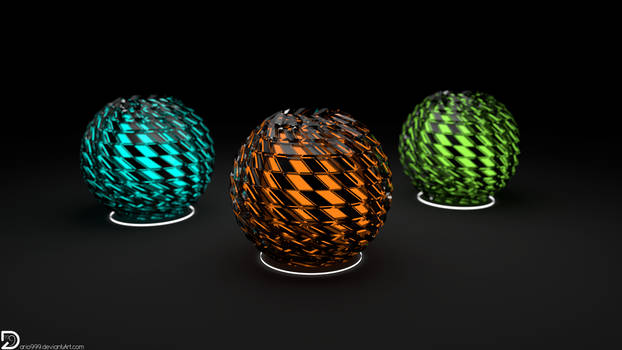 Distorted Spheres (5k)