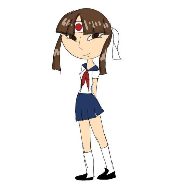 yandere simulator mina rai by monster109 on DeviantArt