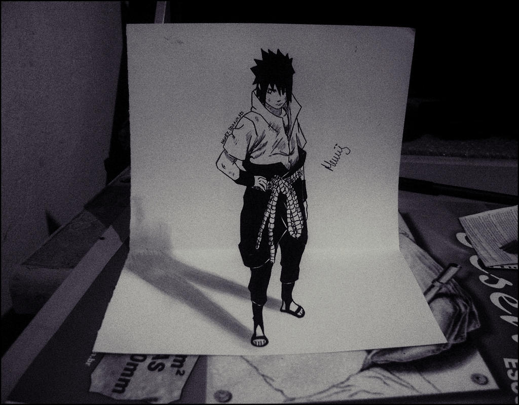 Uchiha Sasuke 3D