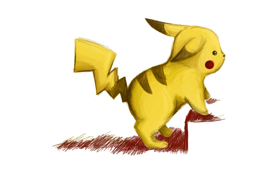 Pikachu Rear View Pokemon: Pikachu by Vertigosia on DeviantArt