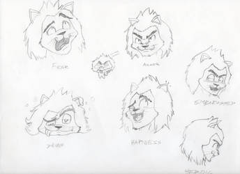 Leo Model Sheet