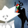 Distracted Aku