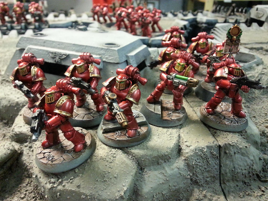 30k Thousand Sons Veteran Marines Group 2 by DrXanatos on DeviantArt