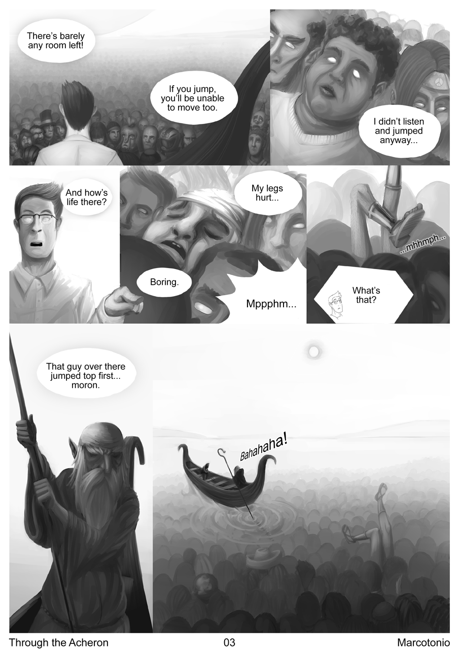 Through the Acheron - 03 (III. ESCAPE) by Marcotonio-desu