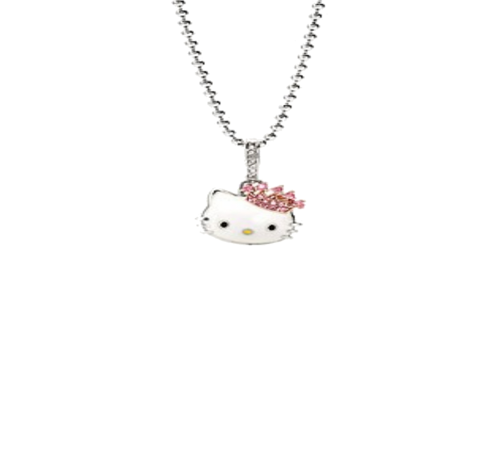 Hello Kitty Necklace By Iimadrbx On Deviantart - charm necklace roblox necklace t shirt transparent