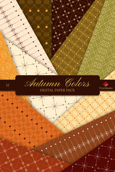 Autumn Colors Digital Paper