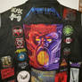 Metal battle vest back