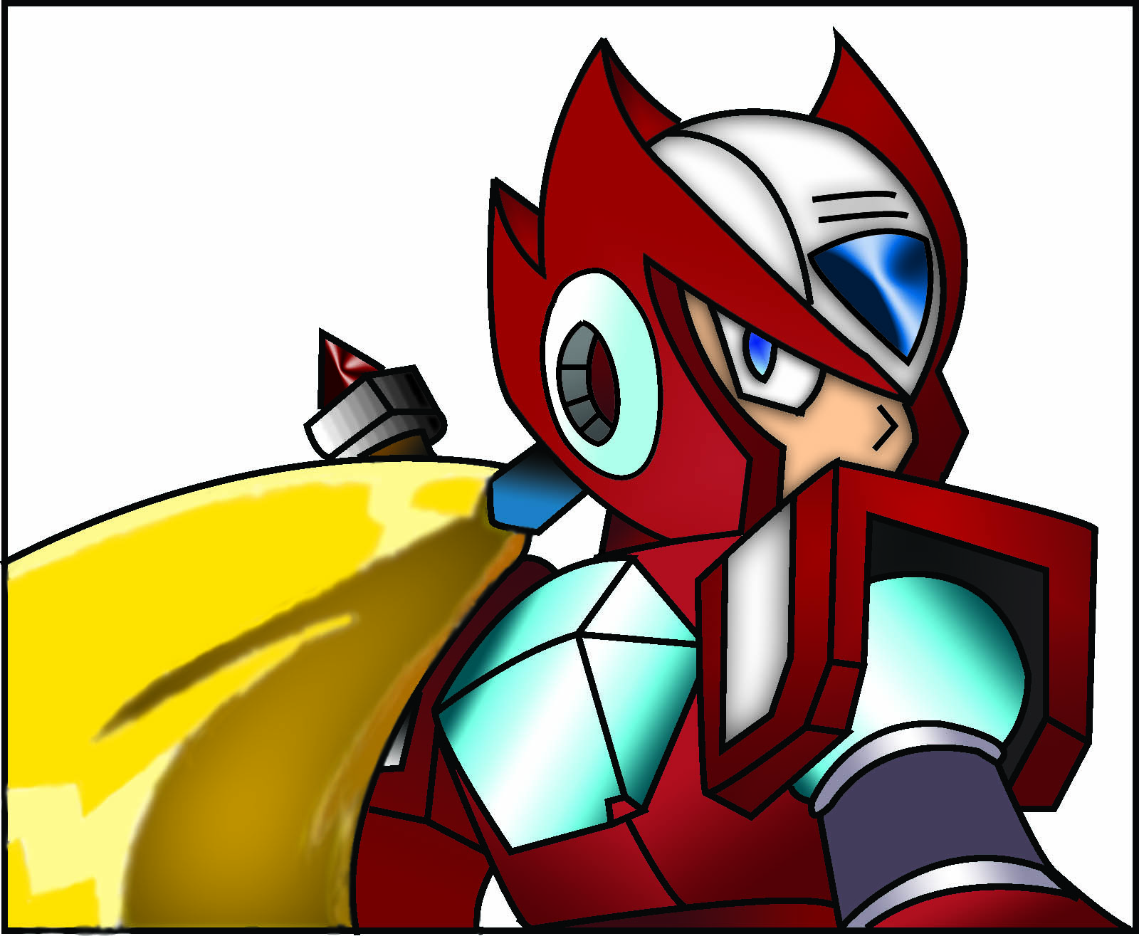 Megaman X Zero by Draquo