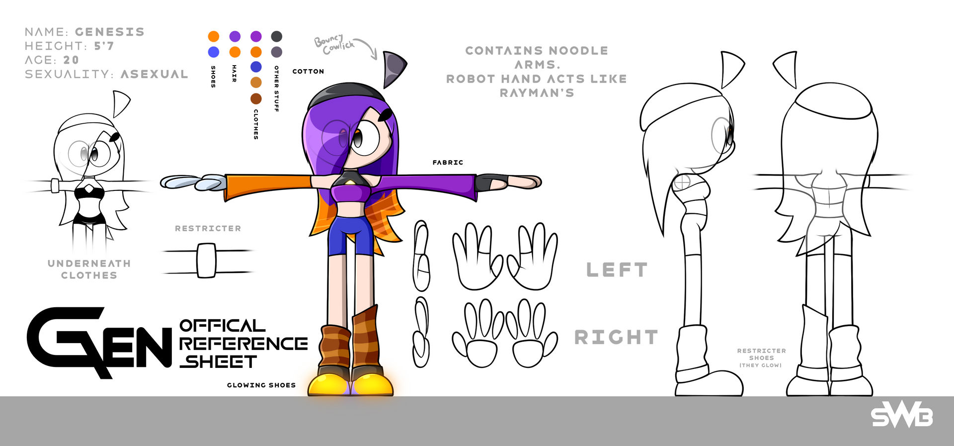 Offical Gen Reference Sheet By BunoBunArt On DeviantArt Offical gen reference sheet by bunobunart on deviantart