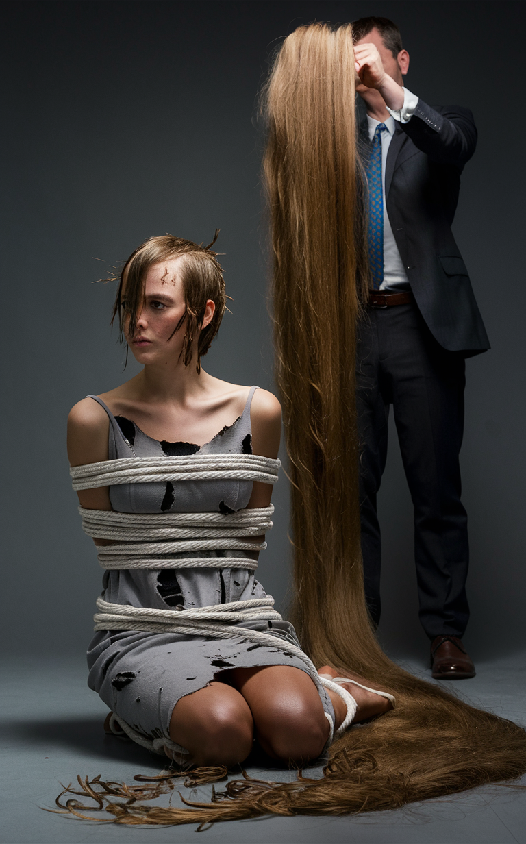 hair very long hair women bondage Long-Brown-Hair-Cut-Off-Bondage-heart-wrenching by WSFard on DeviantArt