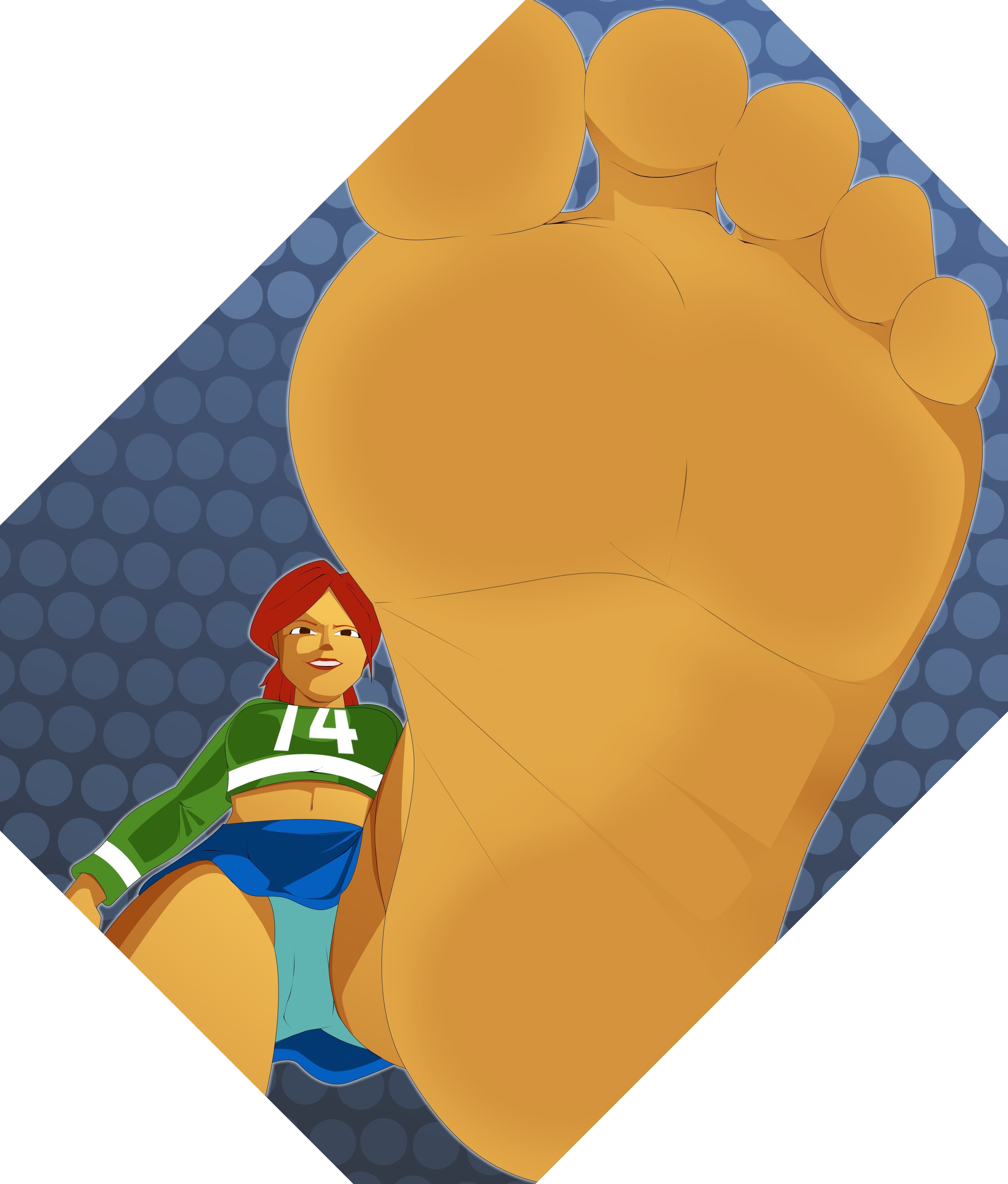 Pompom girl feet POV (rtuenuik2) by VERANDA2000 on DeviantArt