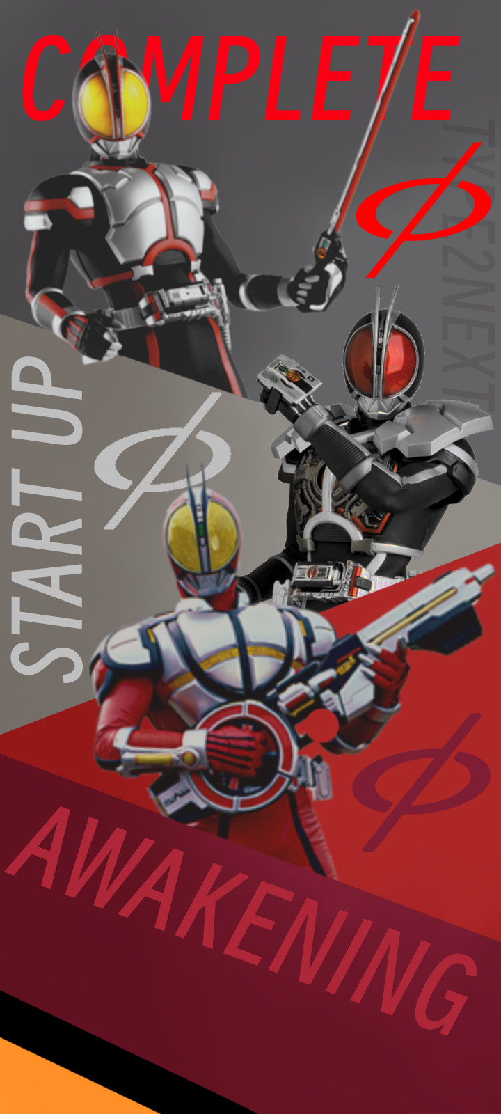 Masked Rider Faiz Logo Kamen/Masked Rider Faiz Wallpaper by Type2Next on DeviantArt