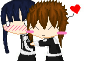 Chibi luv:Helene x Kanda I SWEAR I'M NOT OBSESSED! by RoseKeyy