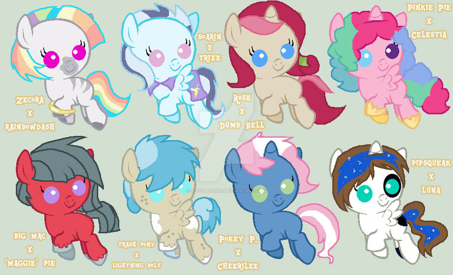 Foal Ship Adoptables 2 (CLOSED)