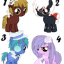 Draw to adopt Ponies -CLOSED-