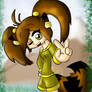 TheRaccoonGirl - Style Cartoon