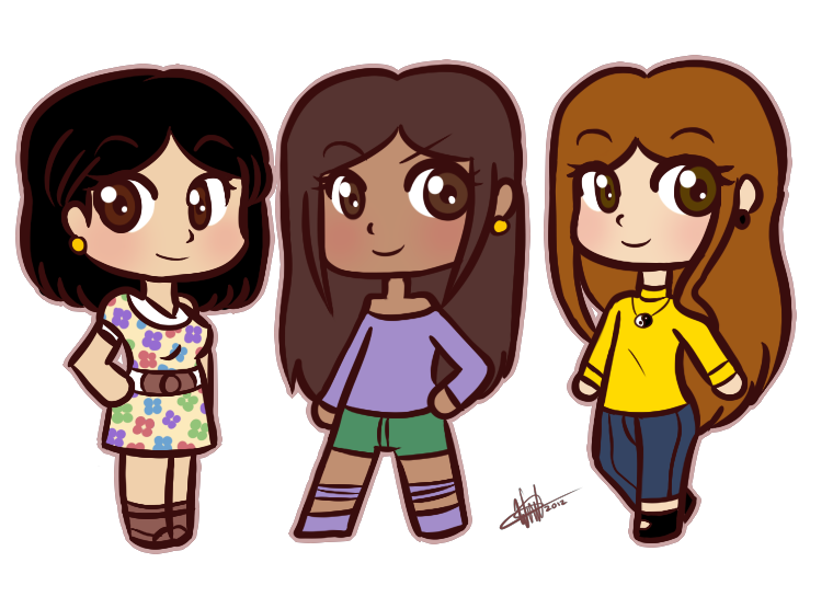 chibi friends by Rumay-Chian on DeviantArt