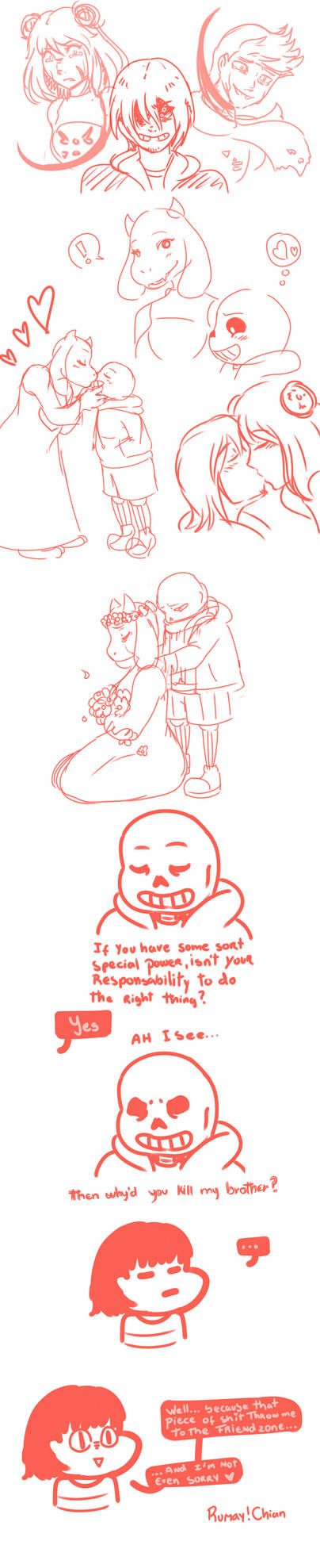 Soriel silly sketches