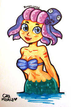 (2017) INKTOBER 26 - CALA MARIA