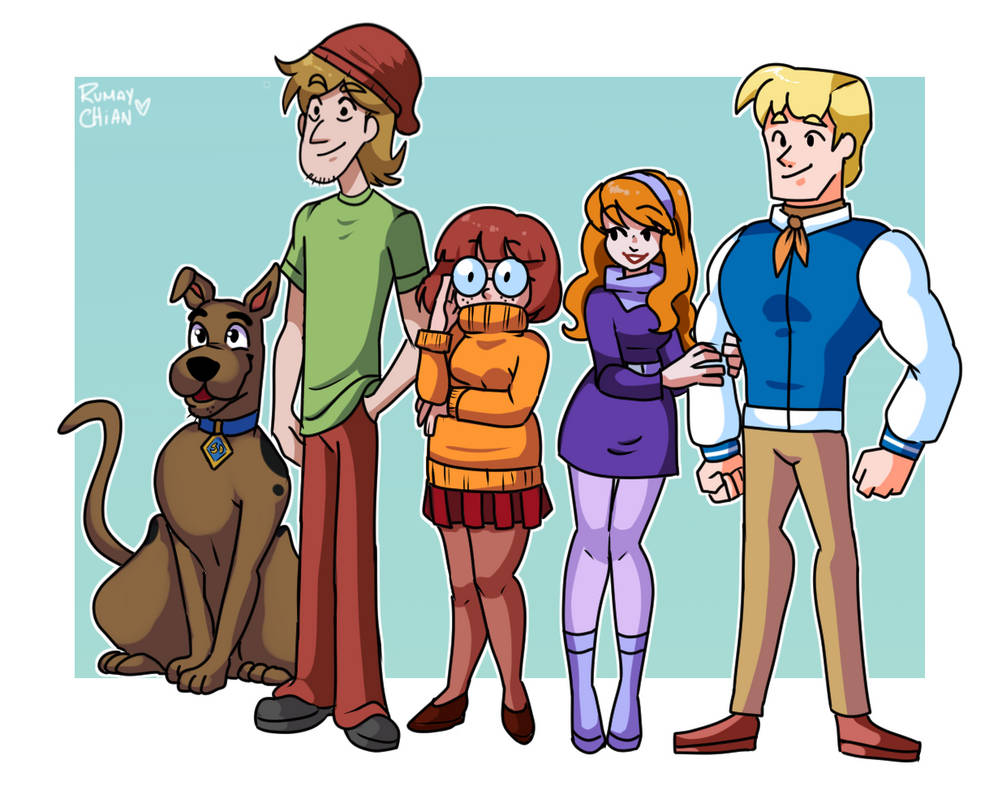 Scooby gang by Rumay-Chian on DeviantArt