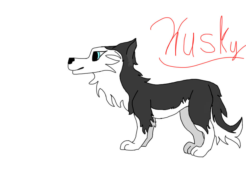 Husky Deviantart Husky!!! by BluM00N22 on DeviantArt
