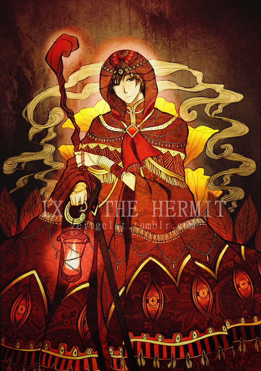 PN-Tarot:: IX-The Hermit