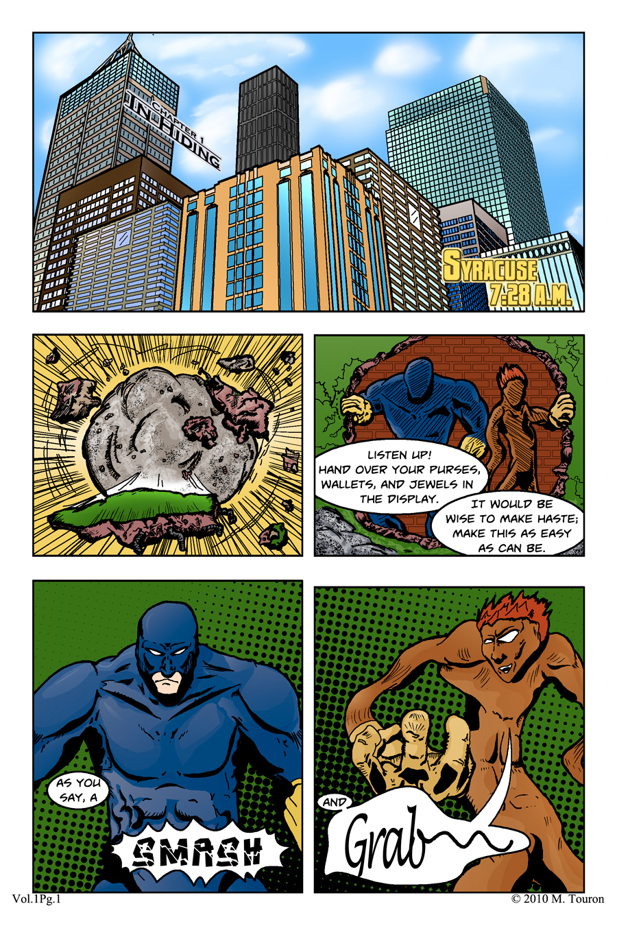 Defenders of the Gene, Page 1