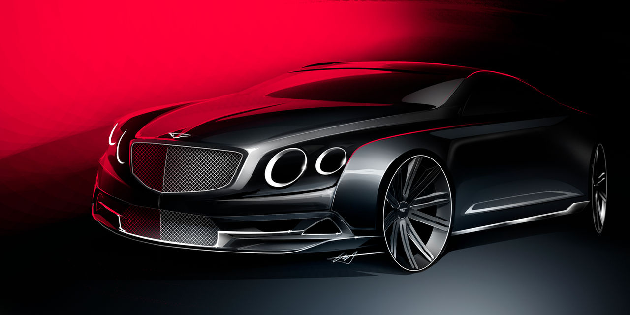 Bentley Concept Sketch