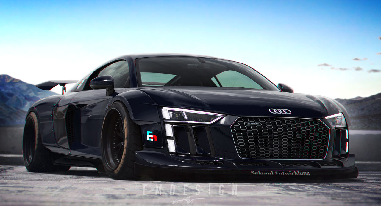 Audi R8 Wide Body Kit by Whitesnake16 on DeviantArt Audi R8 Wide Body Kit by Whitesnake16 on DeviantArt